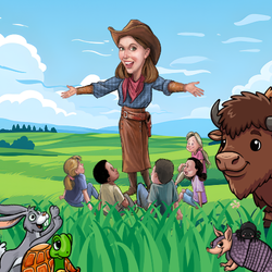 Interactive Storytelling Shows for Grades K-5 & Families | Frontier Fables with Ramblin' Rita