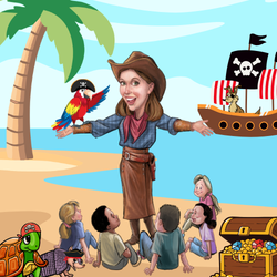 Interactive Storytelling Shows for Grades K-5 & Families | Seaside Stories with Ramblin' Rita
