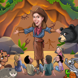 Interactive Storytelling Shows for Grades K-5 & Families | Way Back When with Ramblin' Rita